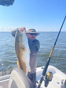 Single, 28-inch fish caught while fishing in NC