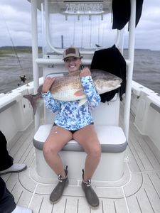 Storms brewing, but the light tackle technique is ready for action!