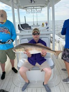 Redfish caught while fishing in NC