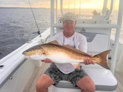 Redfish caught while fishing in North Carolina