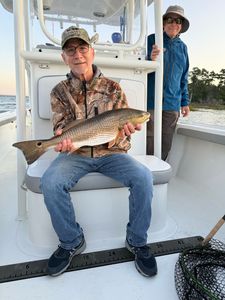 Redfish, 20 inches, caught in NC