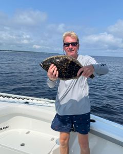 Southern Flounder caught while fishing in NC