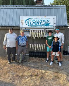 Lake Erie Walleye—hooked and smiling!