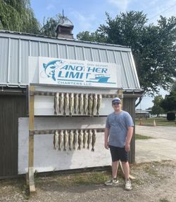 Person fishing in Ohio