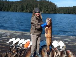 Big fish, blue skies, best day!