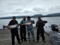 4 anglers fishing in MI