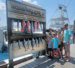 Blasted with a variety of big fish species off the coast of Destin, FL!