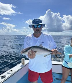 Greater amberjack catch on fishing boat in Destin Florida waters