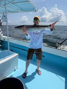 Reeled in a massive King Mackerel during a day of great fishing in Destin, FL!