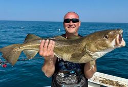 A lone fisherman reeled in a big 36-inch catch in MA