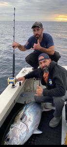 Two anglers fishing in New Jersey