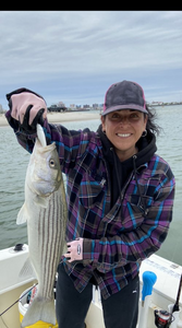 Striped bass fishing in Atlantic City