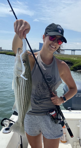 Striped bass caught in Atlantic City