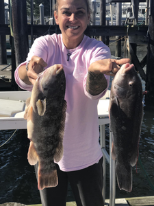 2 Tautog fish caught in Atlantic City