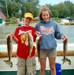 Four big fish caught while fishing in Oak Harbor
