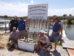 5 people fishing at Oak Harbor