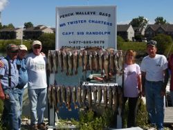 Group of 5 people fishing in Ohio