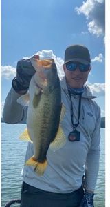 Bass Catch in  Lake Guntersville book your trip no