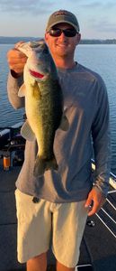 Guntersville, AL Hooked a Nice Bass