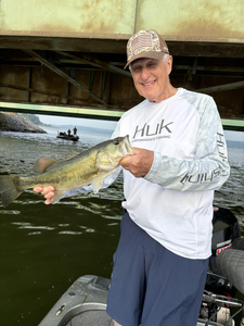 Nice largemouth bass on light tackle today!