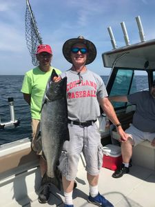 Largest Salmon Lake Ontario