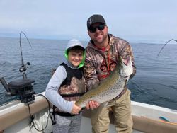 Family Brown Trout Fishing Ontario 2022