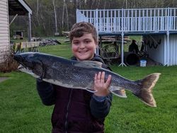 Kid Lake Trout Fishing Ontario 2022