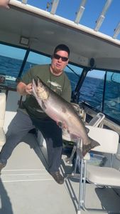 Salmon Fishing In Lake Ontario