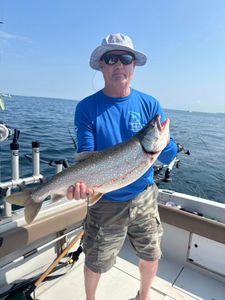 Impressive catch of a bull trout in NY