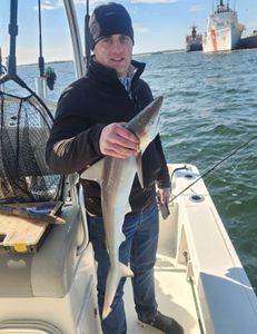 Person enjoys fishing in Florida City