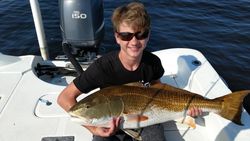 Angler with big 27-inch fish in New Bern