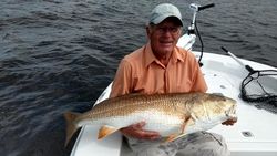 Angler with a big fish in North Carolina