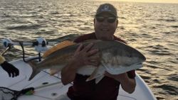 A person fishing in New Bern