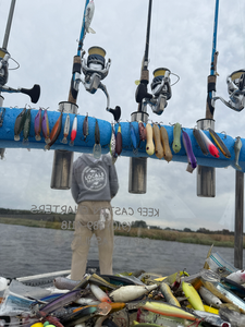 Light tackle setup ready for an exciting adventure on the water!