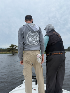 Perfect day for light tackle fishing on the water in New Bern!
