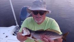 Spotted Weakfish caught while fishing in NC
