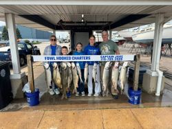 7 lake trout caught during fishing cruises in East Chicago