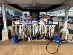 6 Chinook Salmon caught on fishing cruises in Indiana