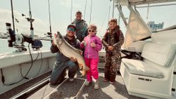 Coho Salmon caught during cruises and fishing trip in Indiana