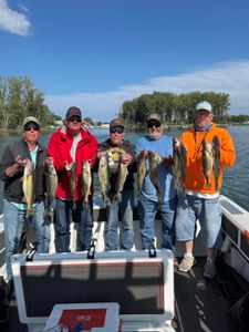 6 anglers fishing in OH