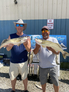 Two anglers fishing in Ohio
