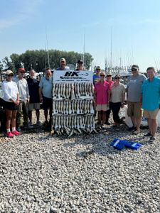 12 anglers fishing in OH