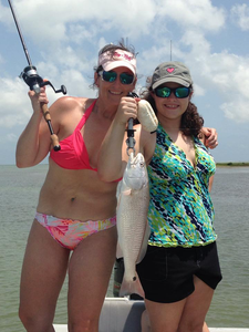 Anglers enjoying a fishing trip in Port O'Connor
