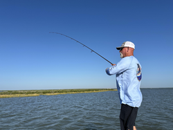Great action on the flats using light tackle and drift fishing techniques!