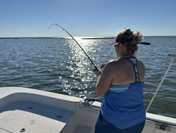 Great action on the water today! Clear conditions made for perfect fishing.