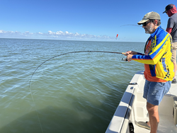 Great action on the water today using light tackle and drift fishing techniques!