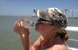 Scenic view of Port O'Connor