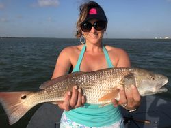 Redfish caught while fishing in TX