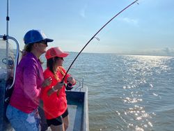 Three anglers fishing in TX