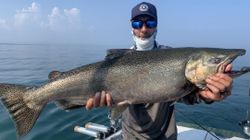 Lake Ontario Salmon fishing